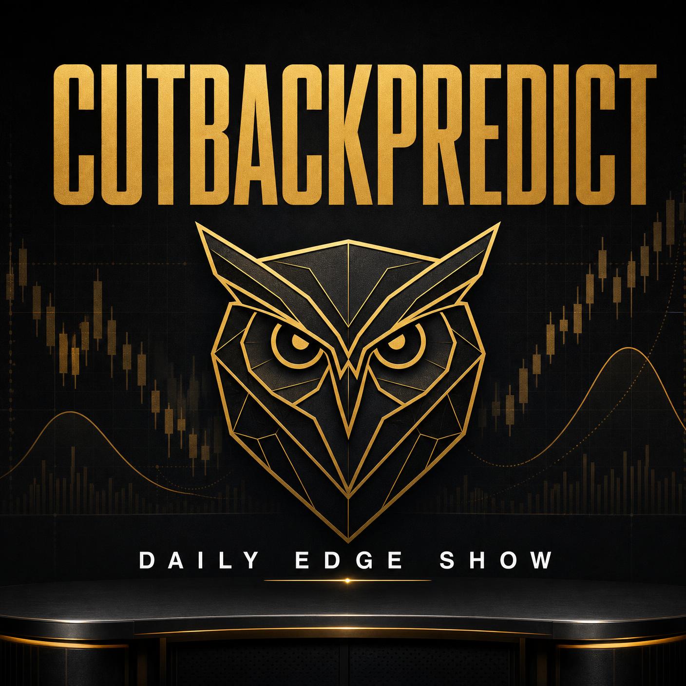 CutbackPredict Daily Edge Show podcast cover art